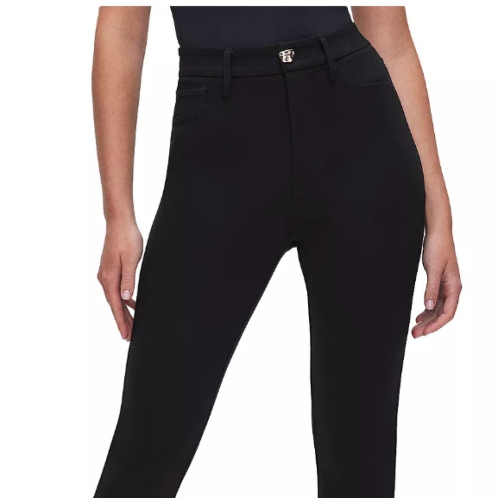Good American Good Waist Ponte Skinny Pants Size